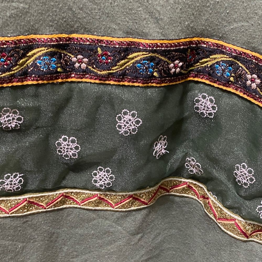 Basic Editions Plus Vintage Plus Size 3x Olive Gr… - image 5